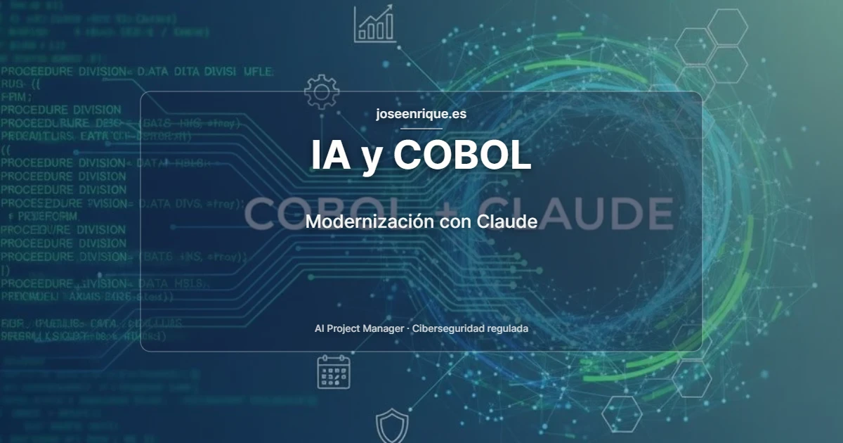 Modernización de COBOL con IA en sistemas legados bancarios
