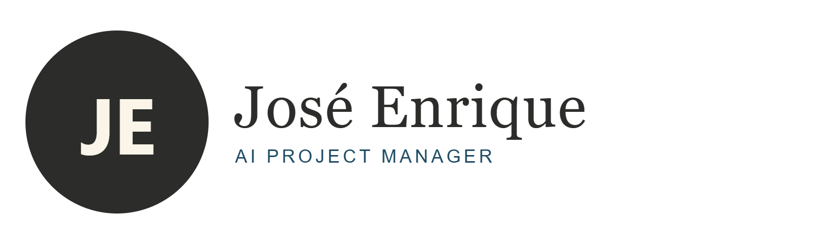 Logotipo de José Enrique Ibarra, AI Project Manager especializado en ciberseguridad regulada